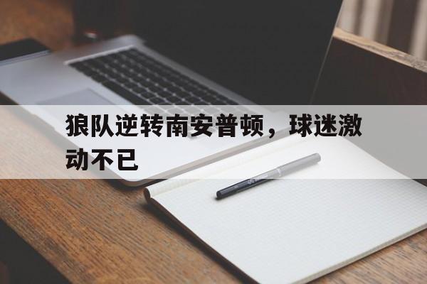 狼队逆转南安普顿，球迷激动不已